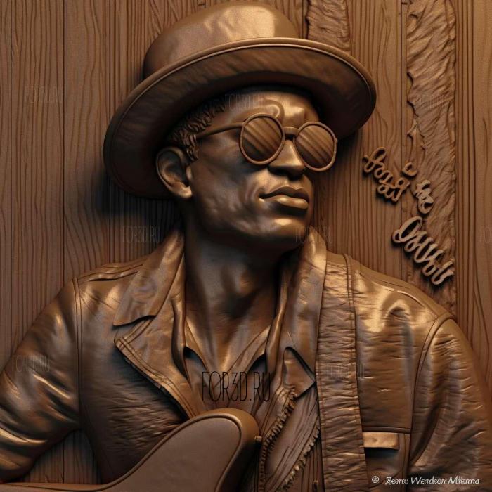 Bruno Mars 2 stl model for CNC